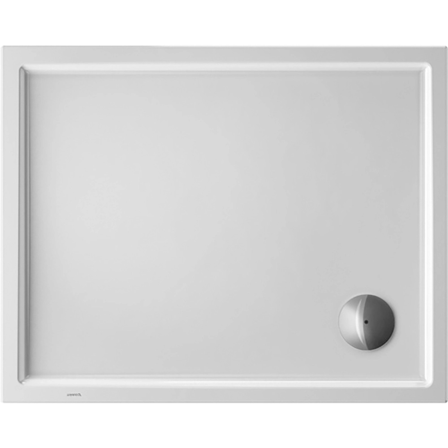 Duravit Duschwanne Starck Slimline 100 cm x 80 cm x 5 cm Antislip Weiß günstig online kaufen