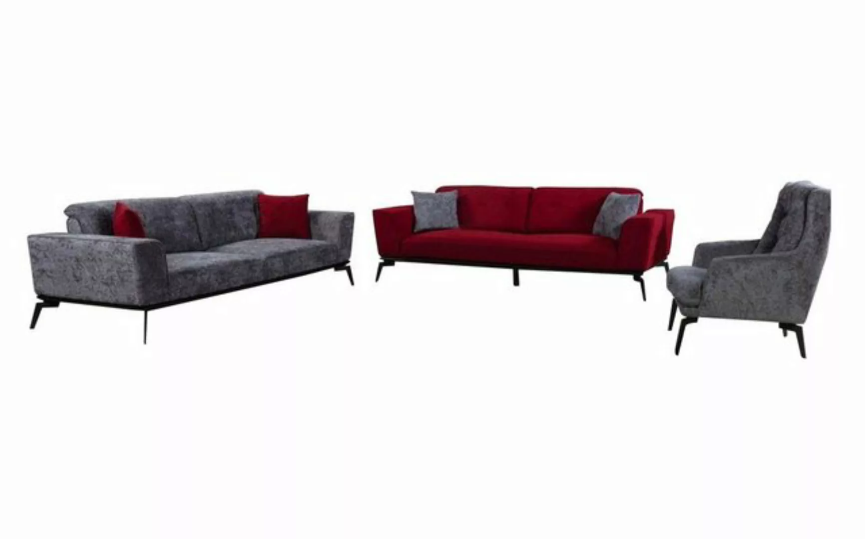 JVmoebel Sofa Sofagarnitur 331 Sitz Polster Sofa Wohnlandschaft Sofas, Made günstig online kaufen