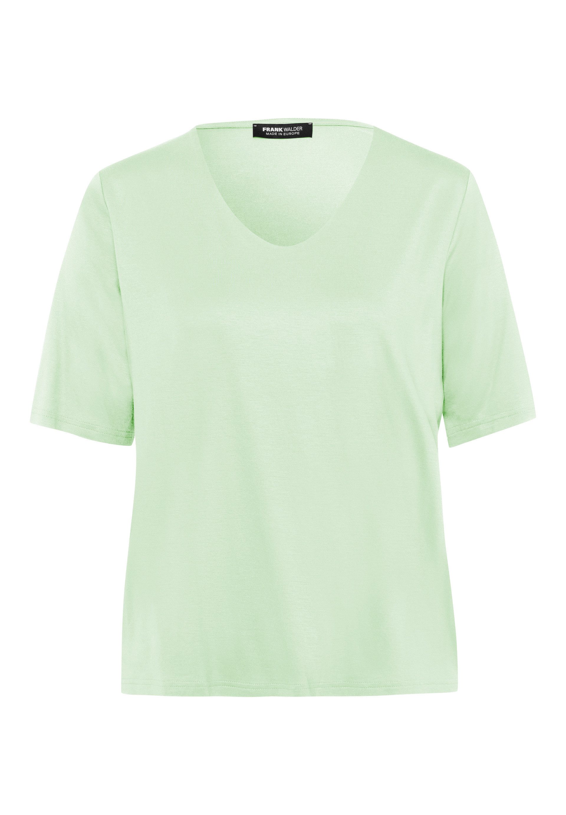 FRANK WALDER Kurzarmshirt aus weichem Jersey günstig online kaufen