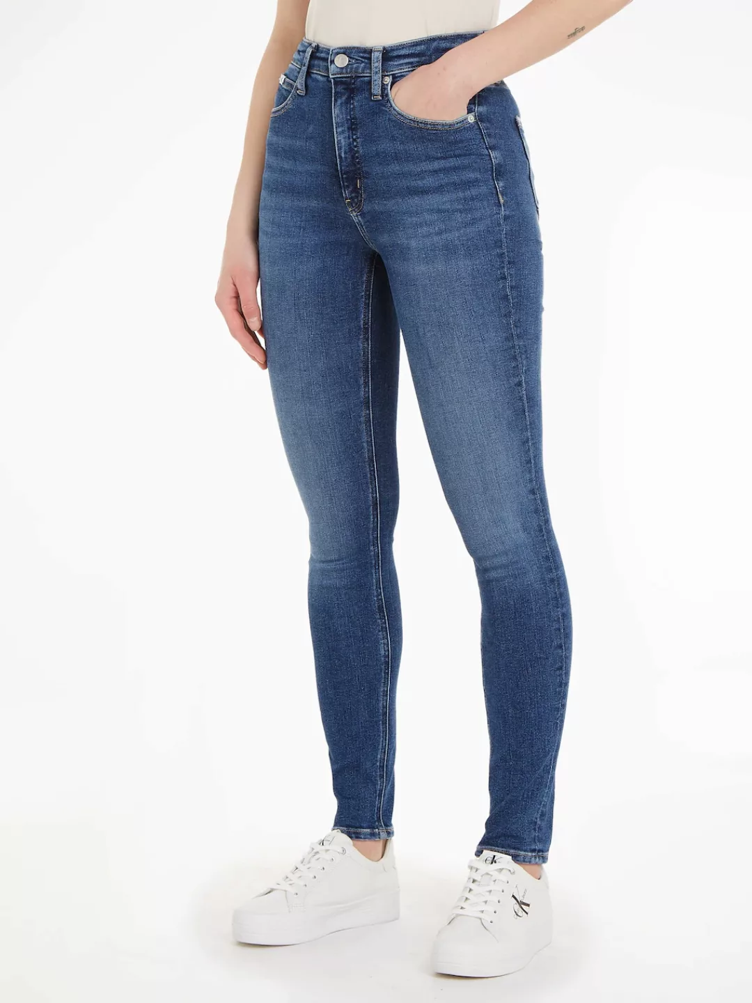 Calvin Klein Jeans Skinny-fit-Jeans "HIGH RISE SKINNY", im 5-Pocket-Style günstig online kaufen