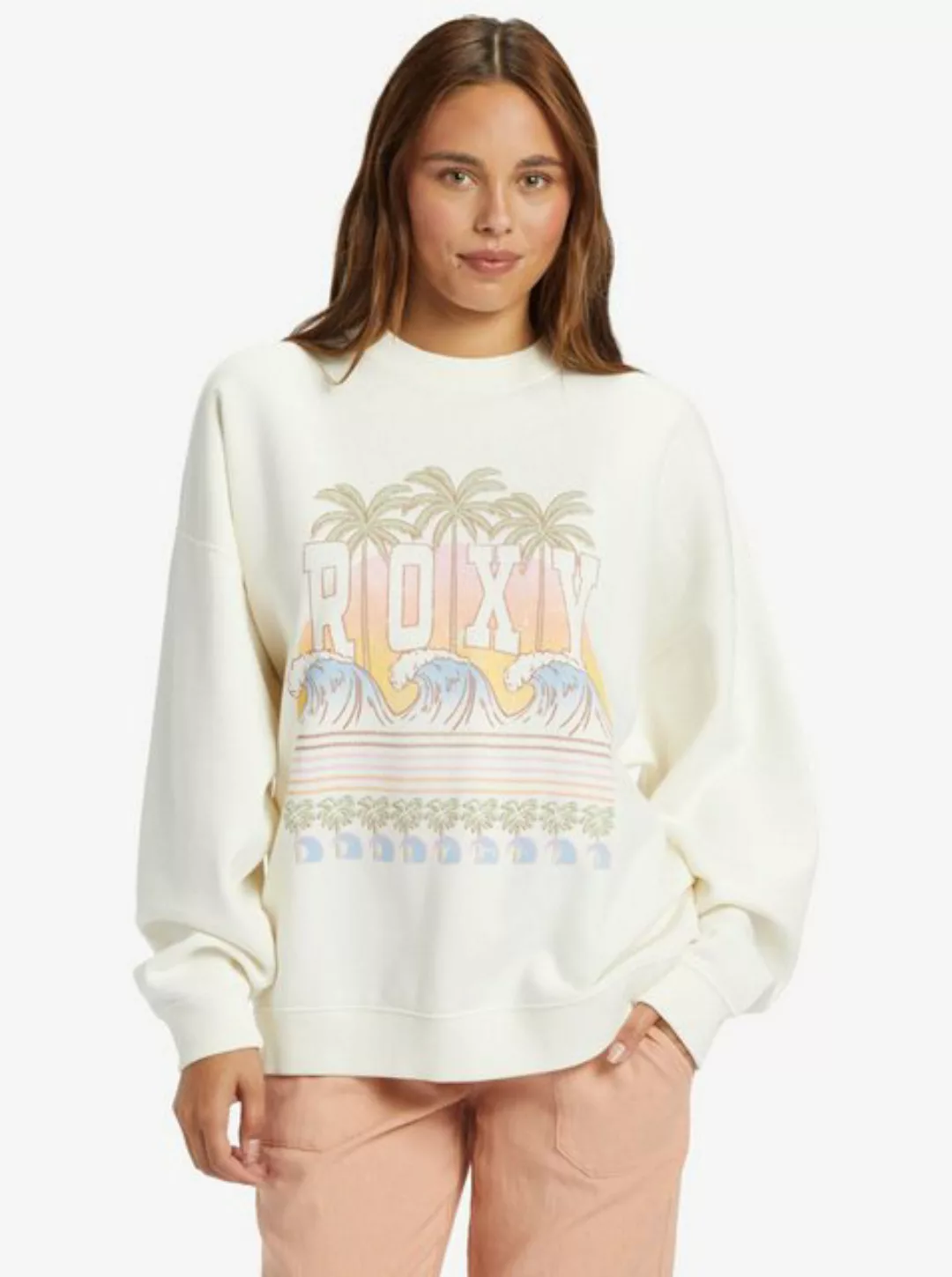 Roxy Sweatshirt Roxy Sweatshirt Lineup Egret XS günstig online kaufen
