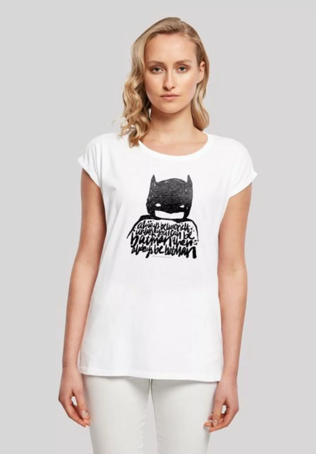 F4NT4STIC T-Shirt DC Comics Batman Always Be Yourself Print günstig online kaufen