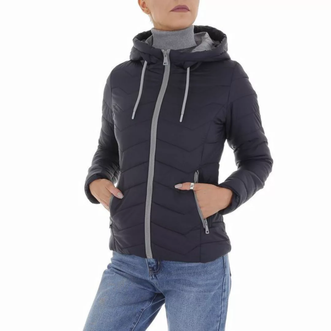 Ital-Design Steppjacke Damen Freizeit (87256586) Kapuze Gefüttert Übergangs günstig online kaufen