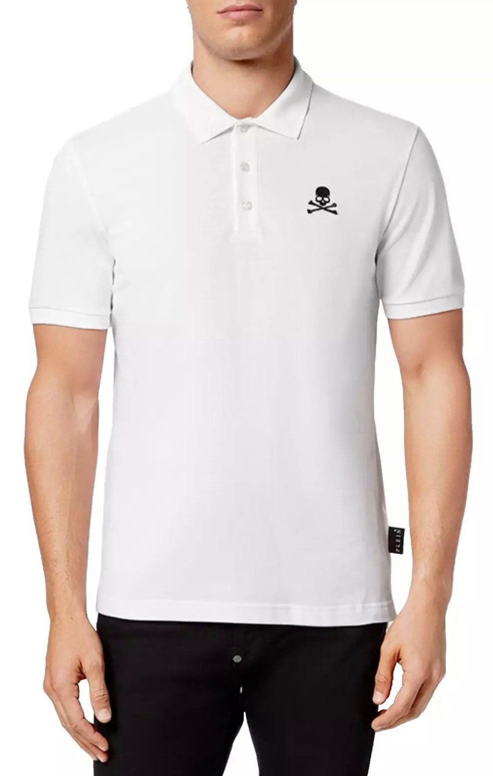 PHILIPP PLEIN Poloshirt Polo Hemd Totenkopf günstig online kaufen