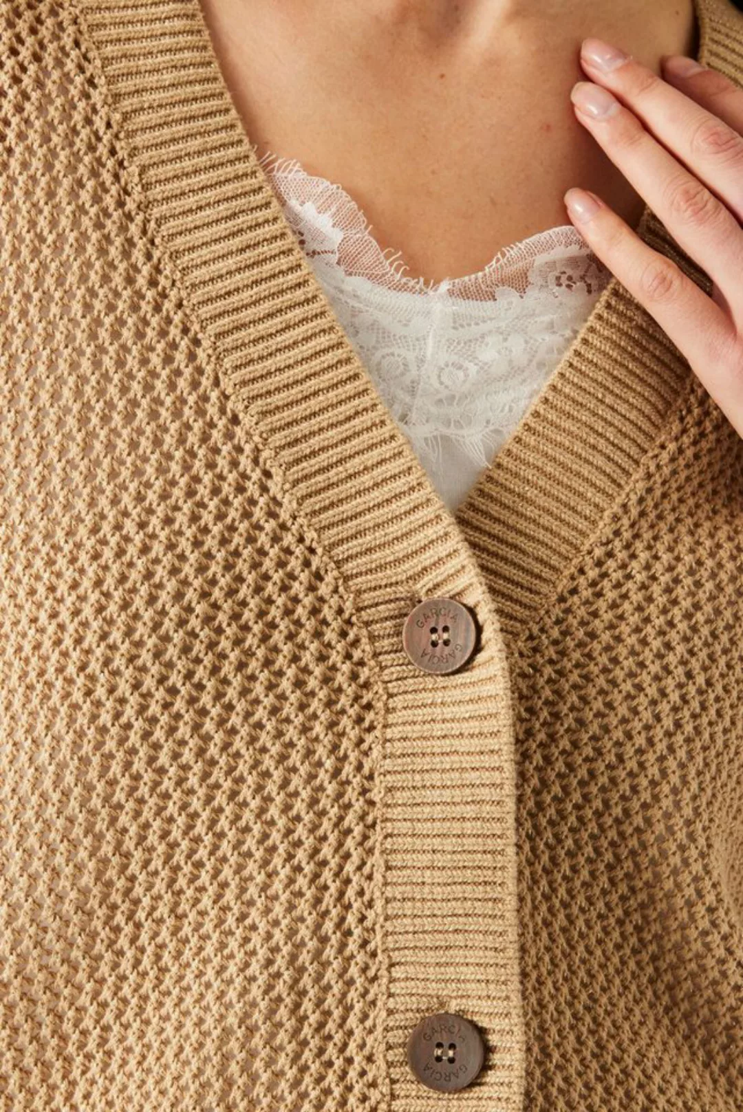 Garcia Strickjacke günstig online kaufen