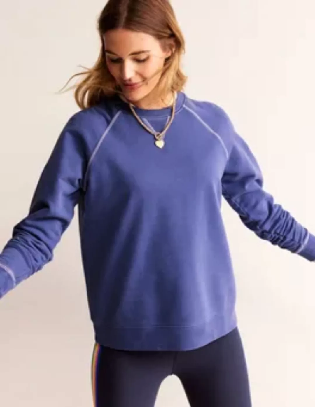 Raglan-Sweatshirt mit Waschung Damen Boden, Sanft Steuerbord günstig online kaufen