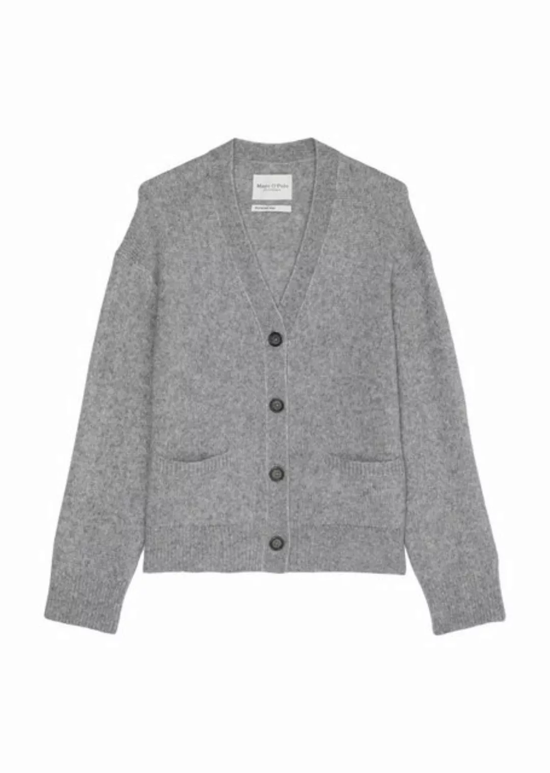 Marc O'Polo Strickjacke Strickjacke MARC O´POLO grau günstig online kaufen