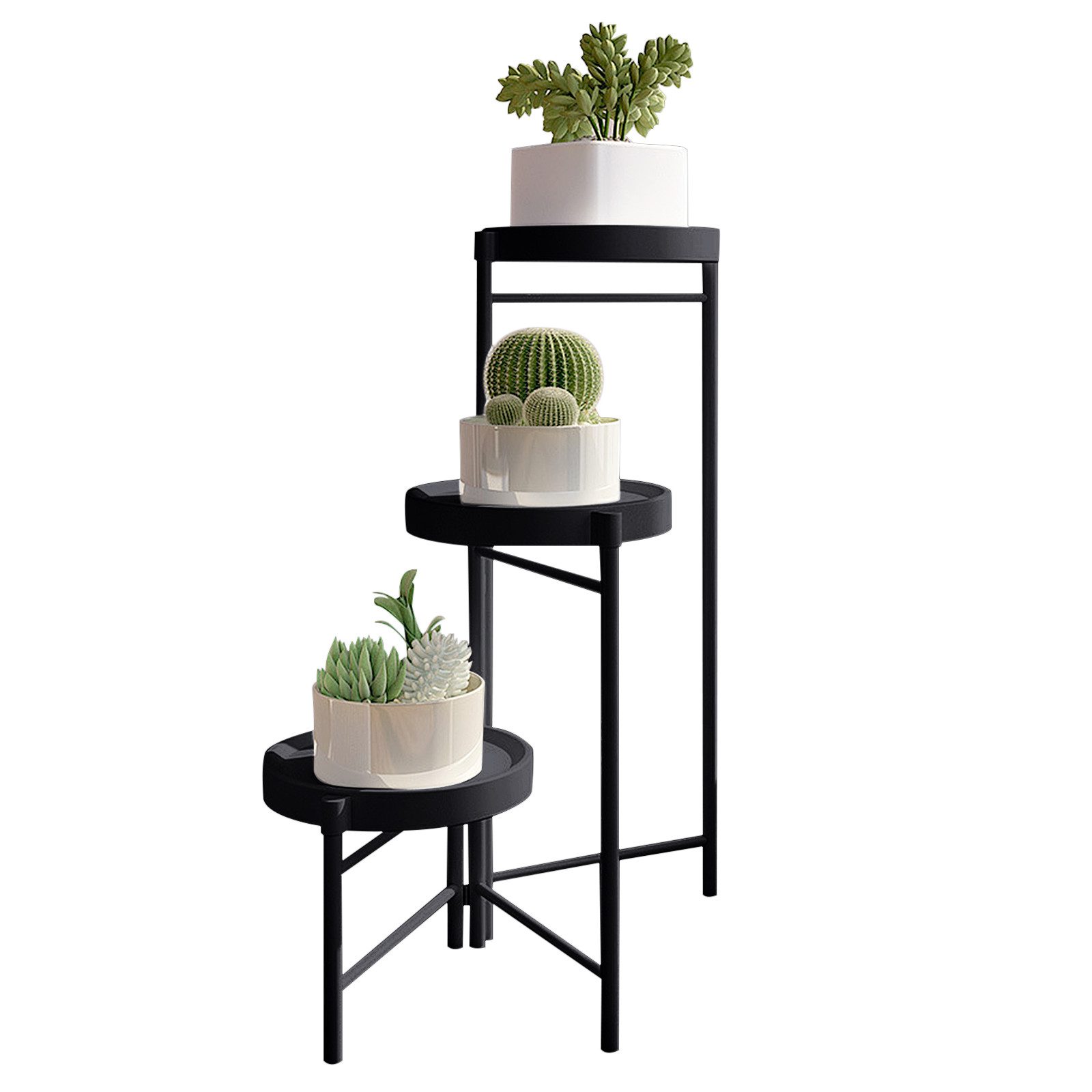 TWSOUL Blumenständer 3/4-lagiges faltbares Lagerregal aus günstig online kaufen