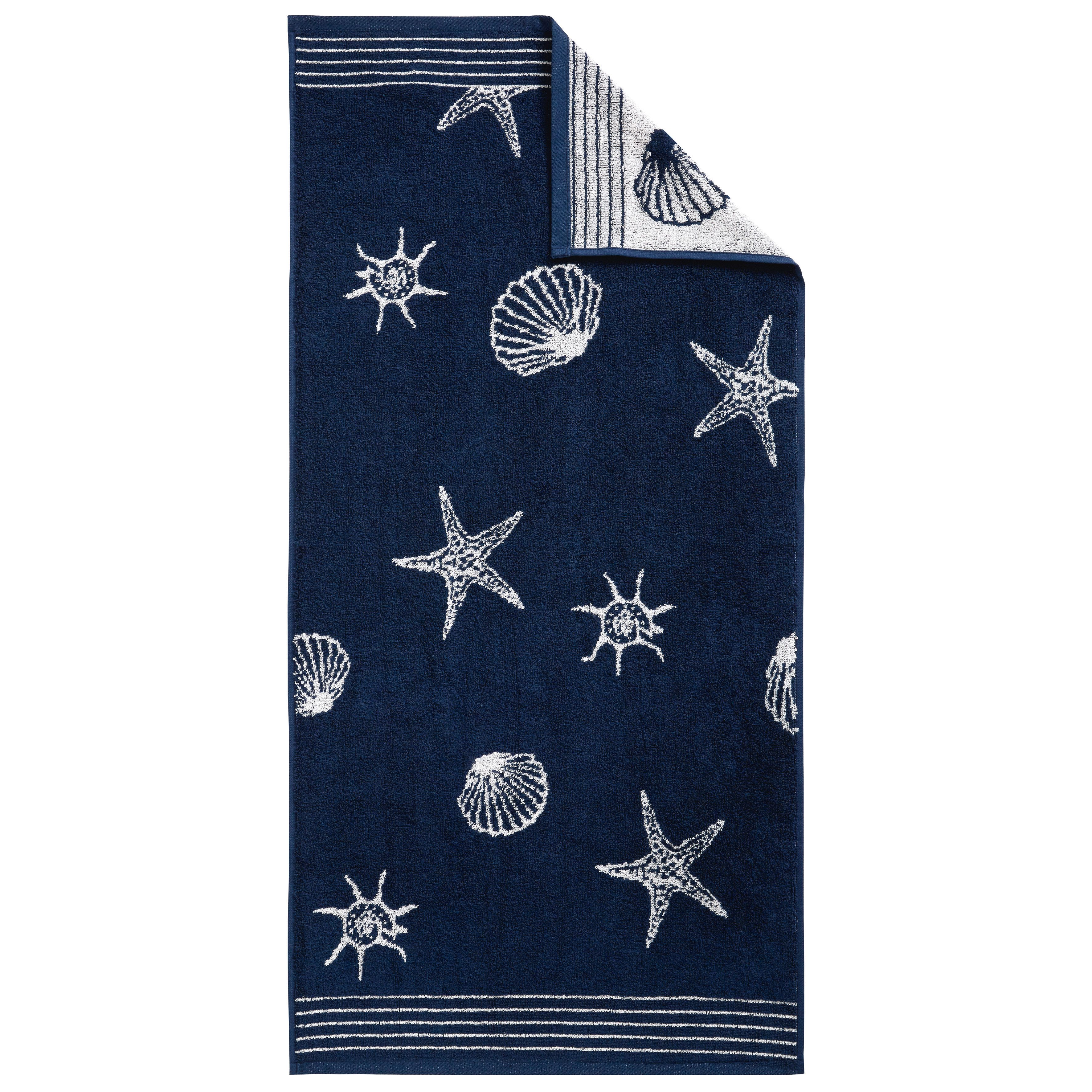 Dyckhoff Handtuch Set »Seashell«, Set, 3 tlg., Walkfrottee, mit Muschelmust günstig online kaufen