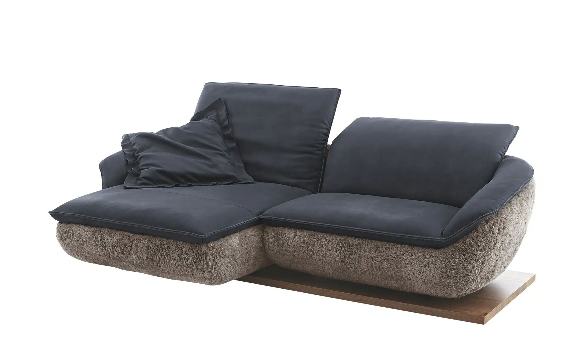 KOINOR Ecksofa  Mooove ¦ blau ¦ Maße (cm): B: 242 H: 99 T: 153 Polstermöbel günstig online kaufen