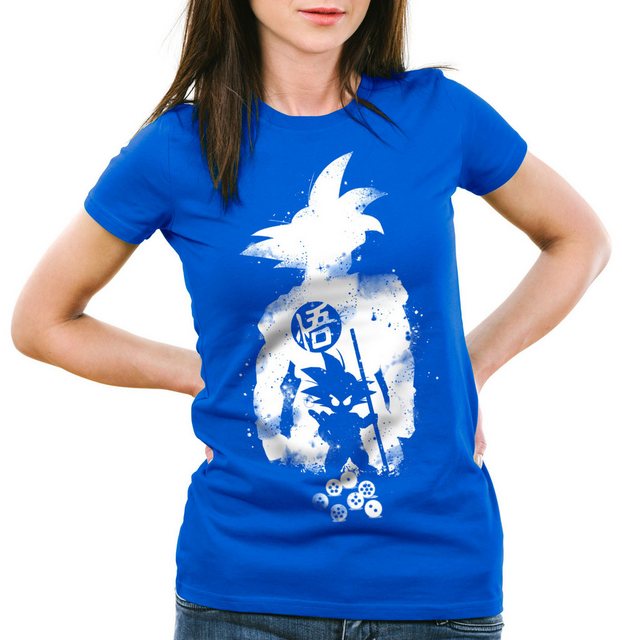 style3 T-Shirt Kamehameha Energie Gallic dragonball z gt songoku dbz günstig online kaufen