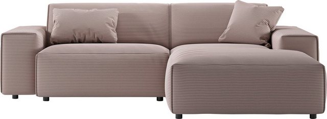 andas Ecksofa "Glimminge L-Form auch in Breitcord, Feincord + Easy care-Bez günstig online kaufen