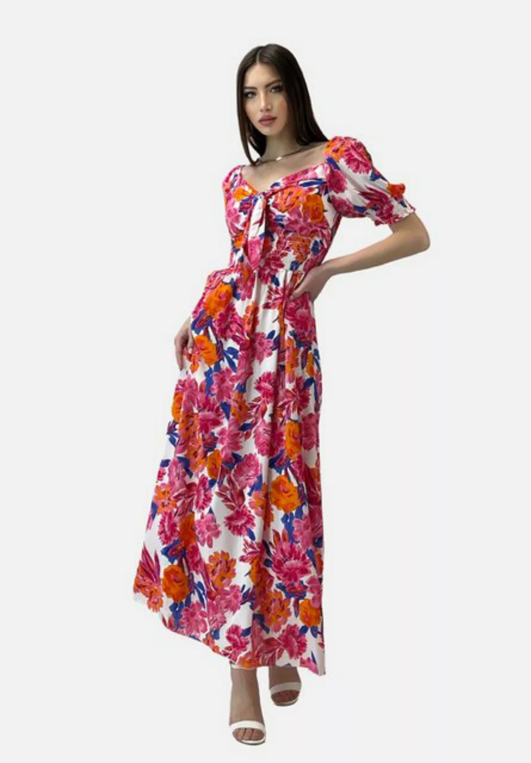 Elara Sommerkleid Elara Damen Sommerkleid (1-tlg) günstig online kaufen