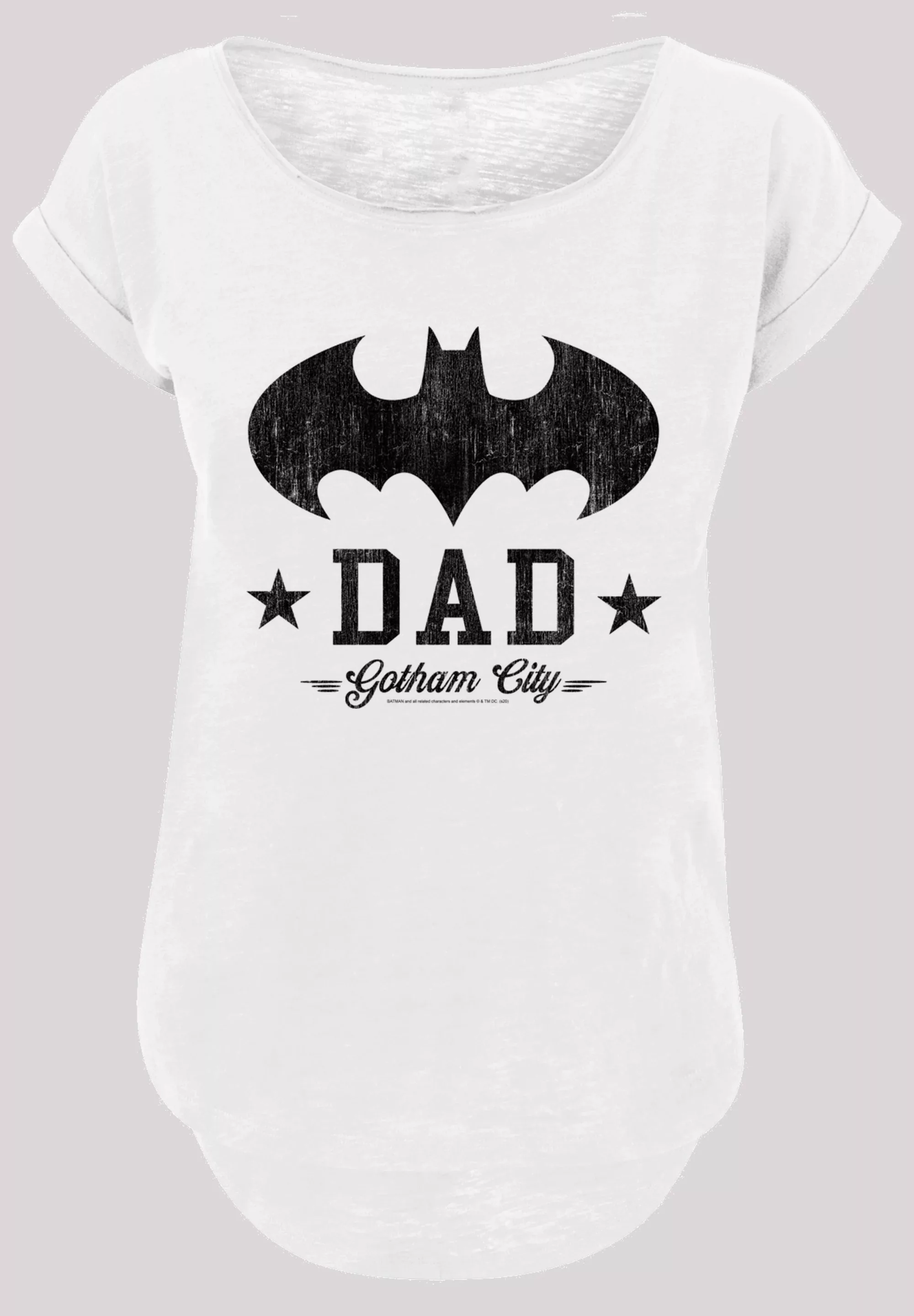 F4NT4STIC T-Shirt "DC Comics Batman Bat Dad Long Sleeved", Damen,Premium Me günstig online kaufen