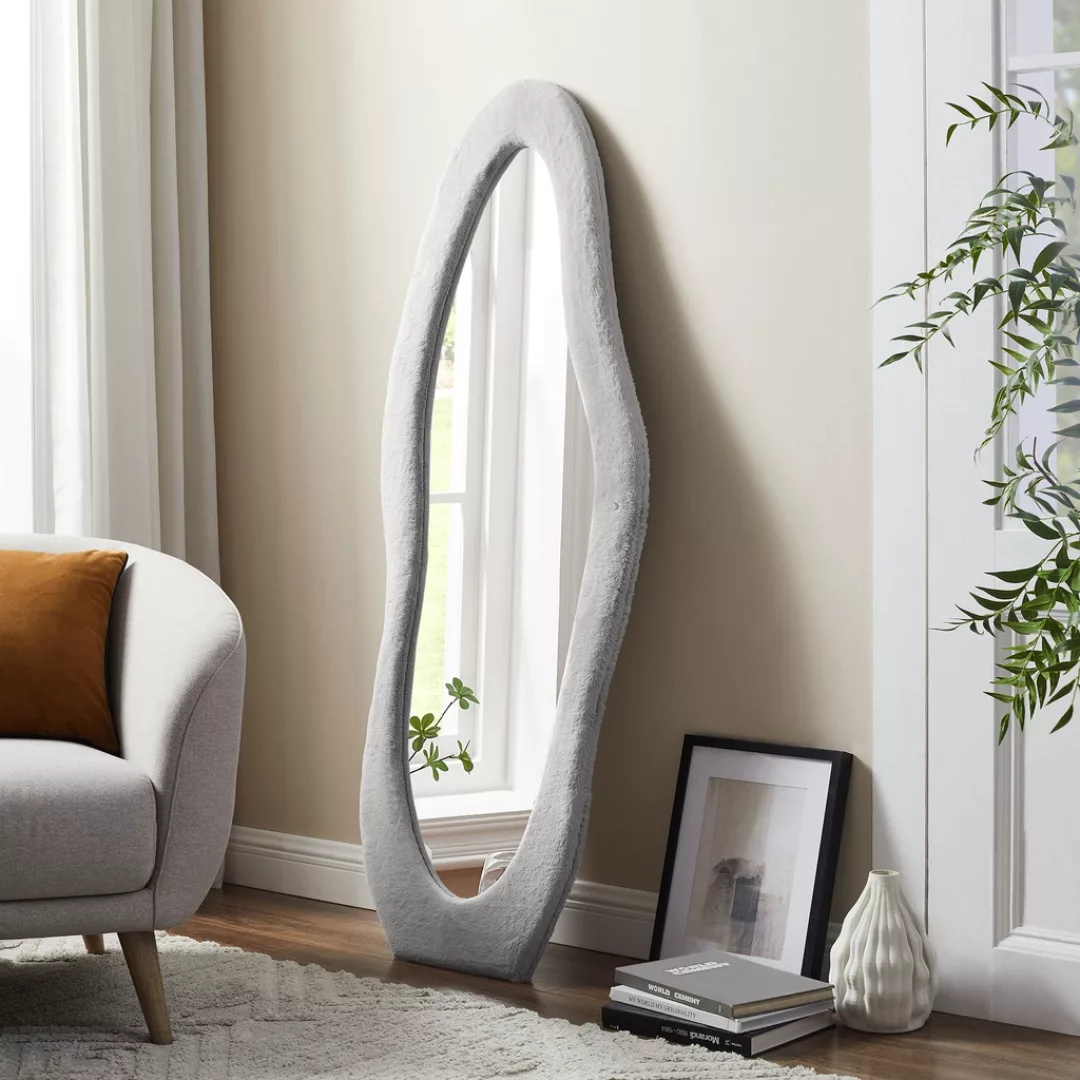 SalesFever Ganzkörperspiegel "Bristol Spiegel, Höhe 160 cm", (1 St.), Welle günstig online kaufen