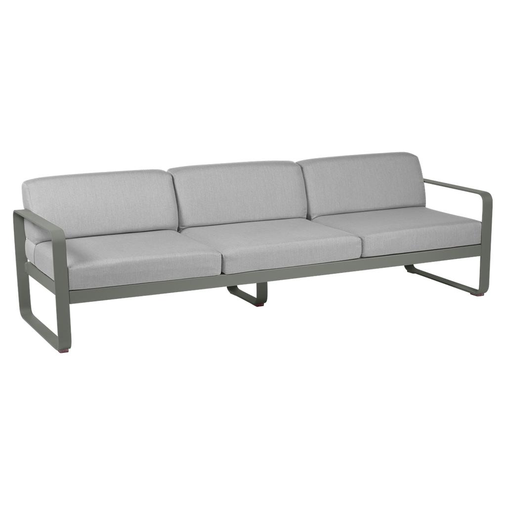 Bellevie 3-Sitzer Lounge-Sofa 48 Rosmarin 79 Flanellgrau günstig online kaufen