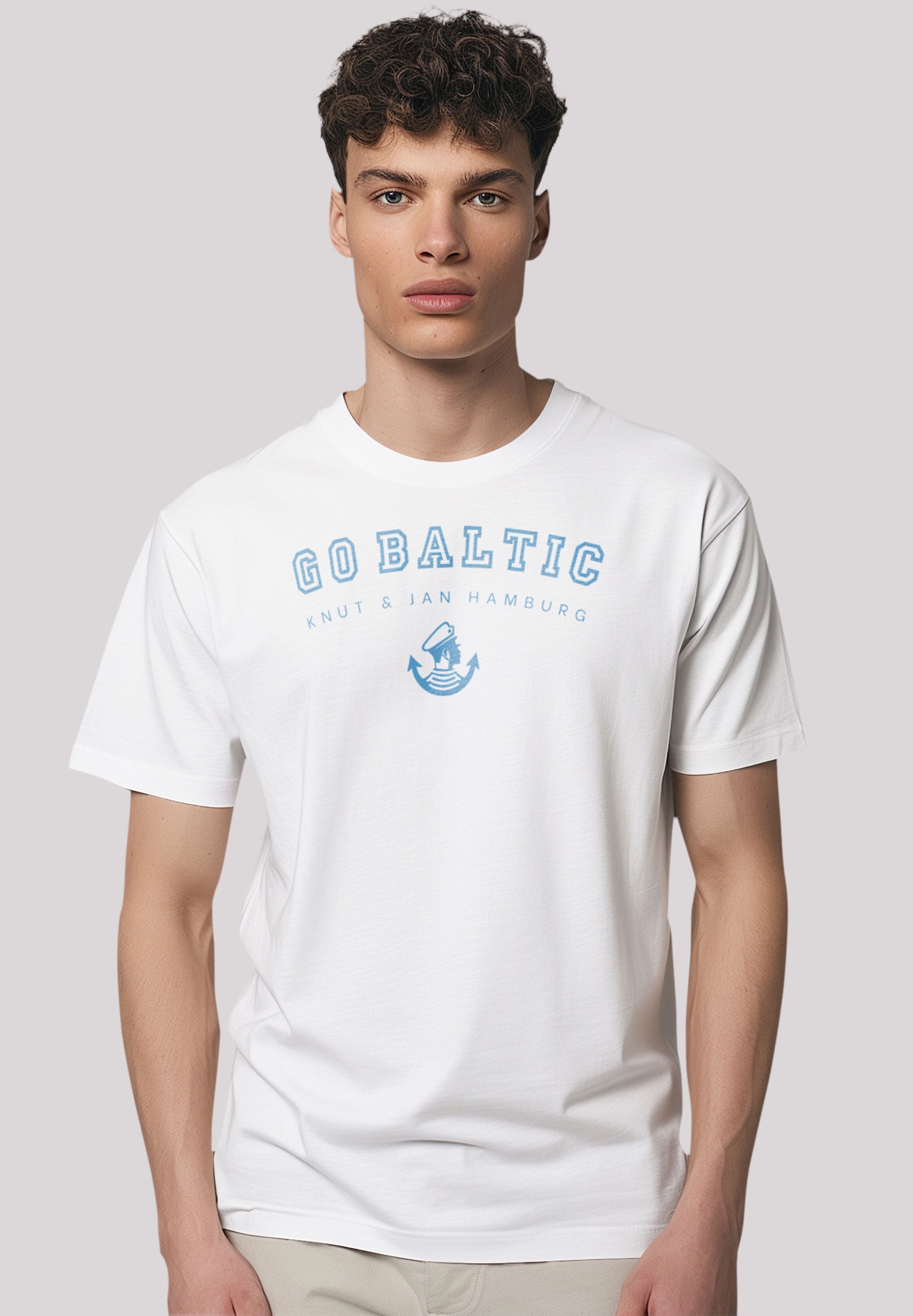 F4NT4STIC T-Shirt "Go Baltic Knut & Jan Hamburg", Premium Qualität günstig online kaufen