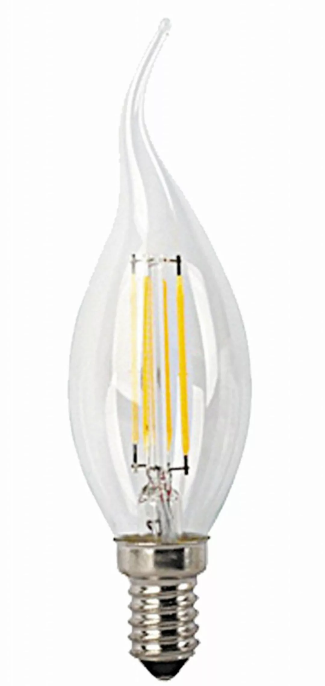 LED Filament Leuchtmittel E14 warmweiß CF35 günstig online kaufen