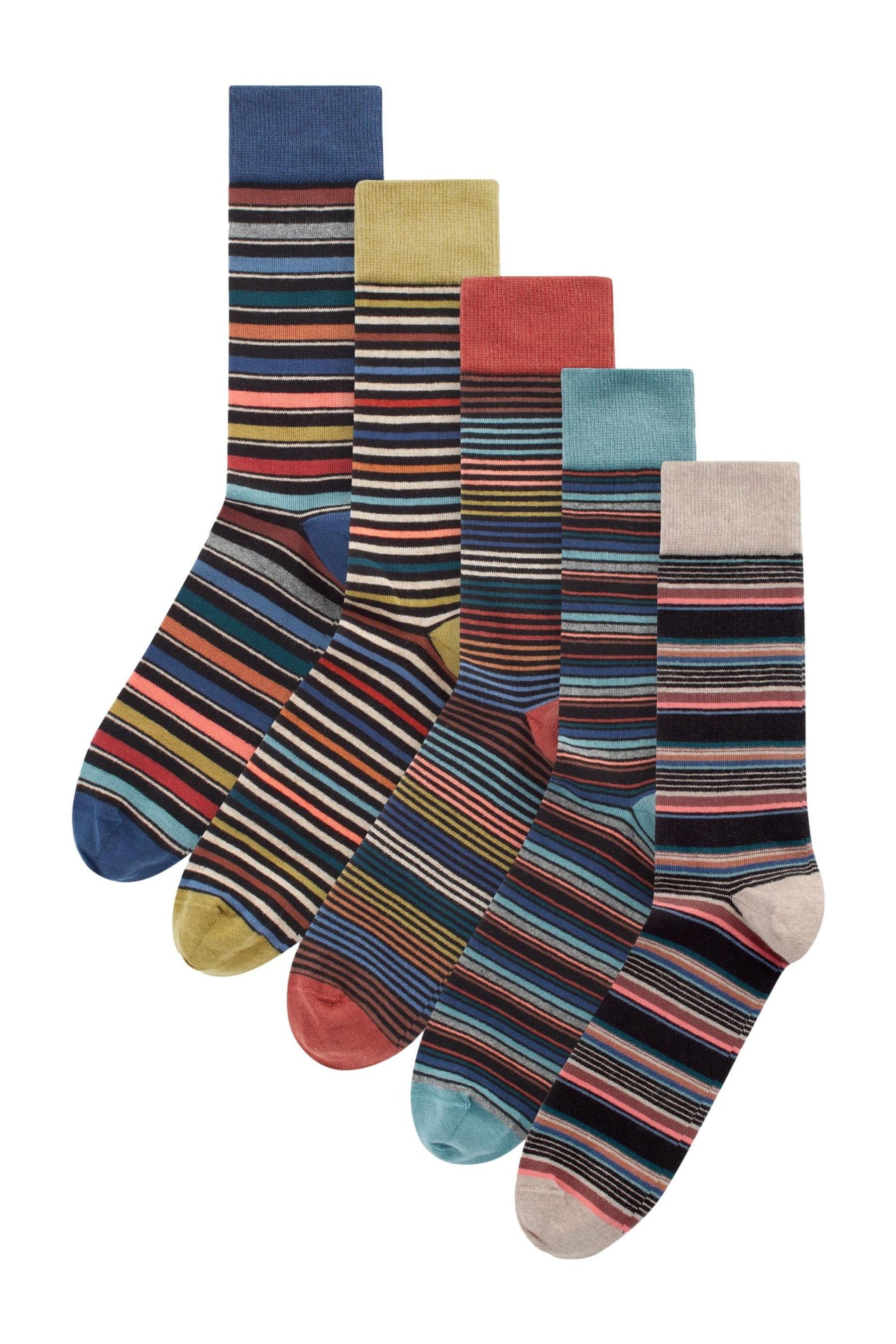Next Kurzsocken Gemusterte Socken, 5er-Pack (5-Paar) günstig online kaufen
