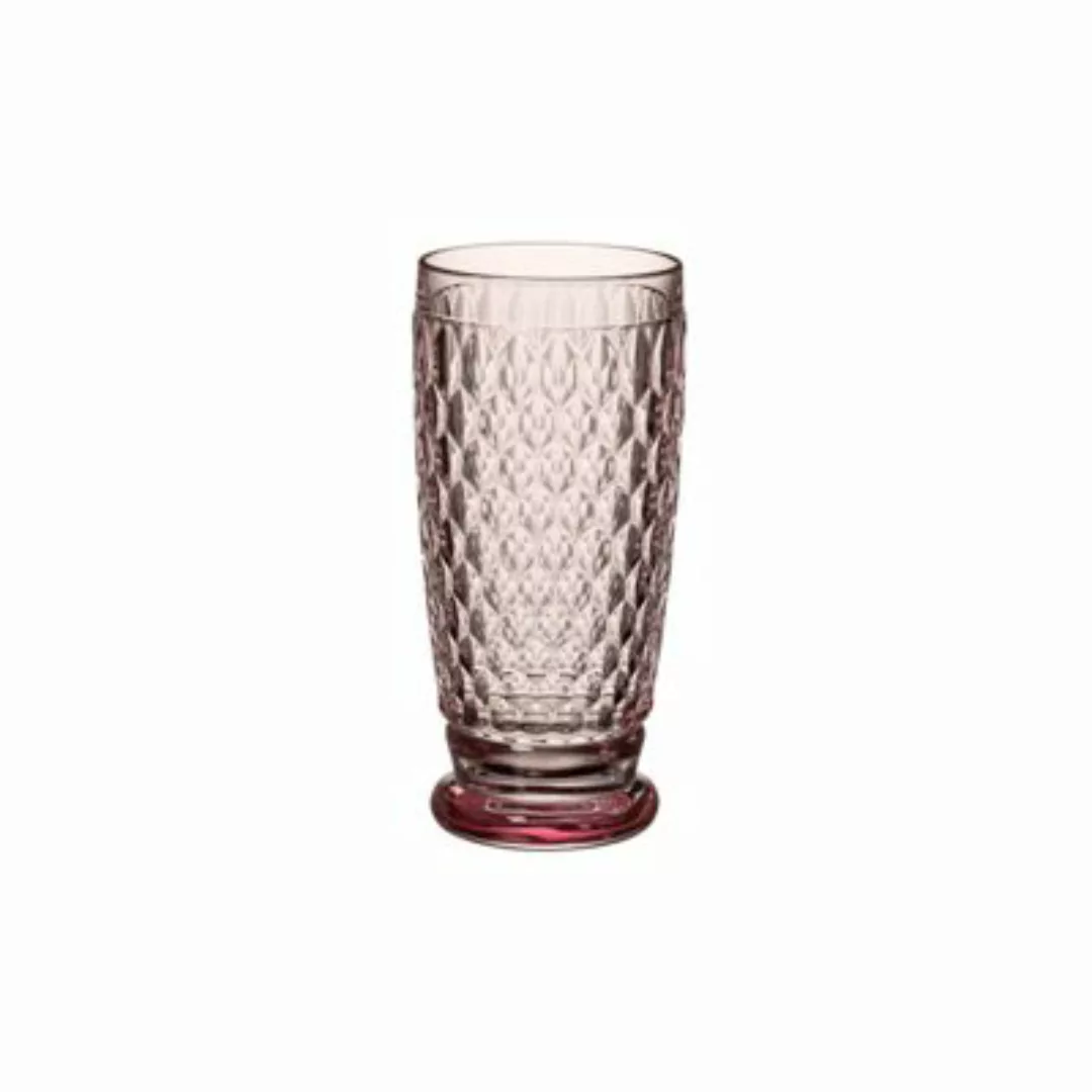 Villeroy & Boch Boston Coloured Longdrinkglas 400 ml rosa Longdrinkgläser günstig online kaufen