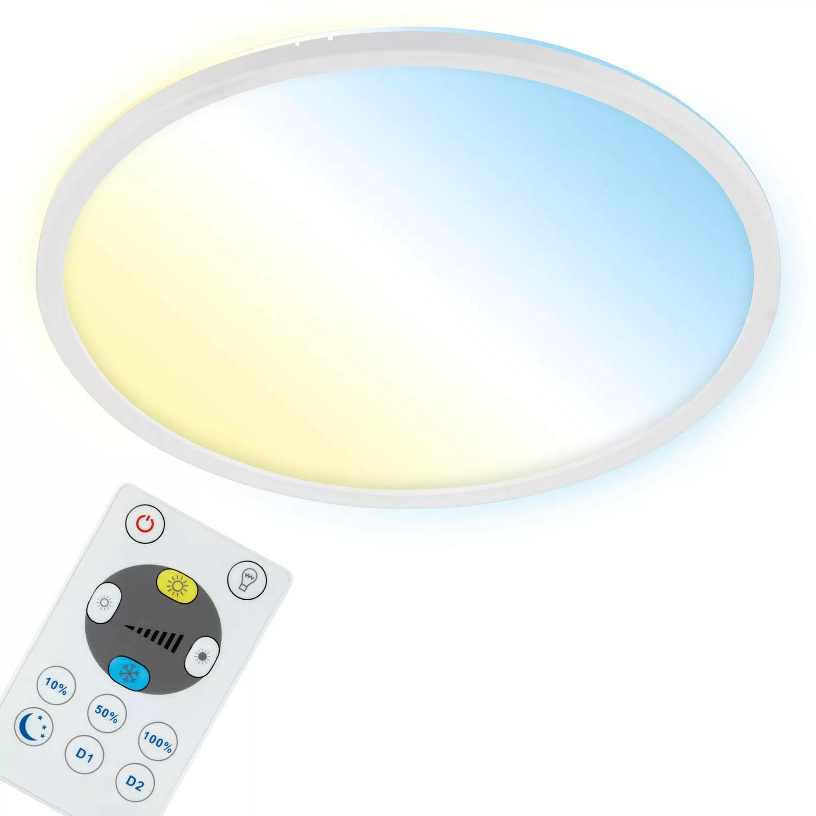 LED-Deckenlampe Slim S dimmbar CCT weiß Ø 29 cm günstig online kaufen