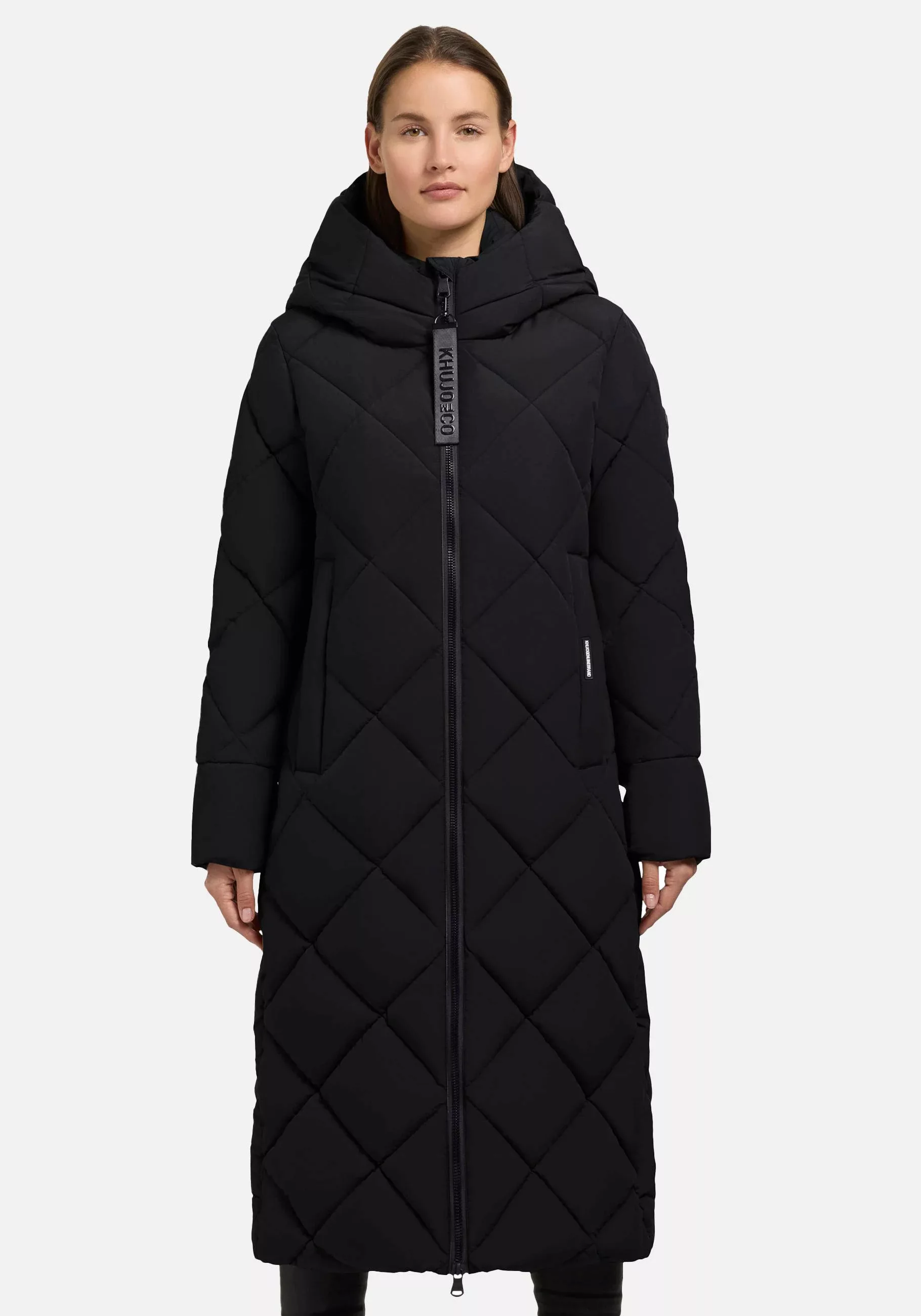 khujo Steppmantel "Elow-YM", Damen Wintermantel in Diamond-Steppung günstig online kaufen