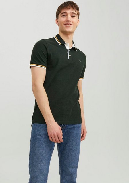 Jack & Jones Poloshirt JJEPAULOS POLO SS NOOS mit Logo Stickerei günstig online kaufen