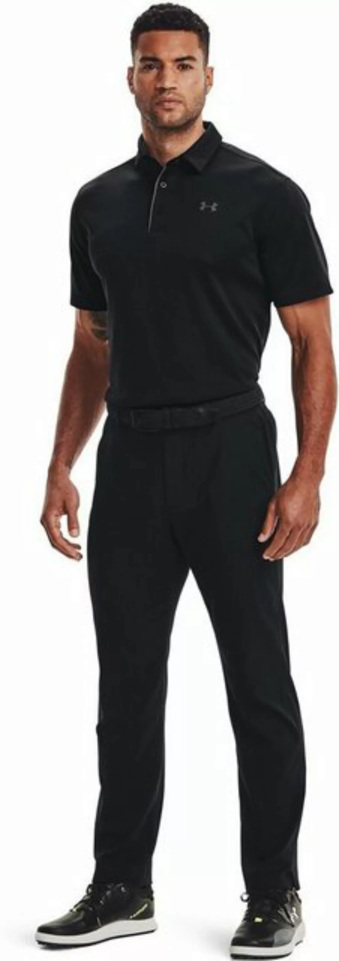 Under Armour® Kurzarmshirt TECH POLO BLACK günstig online kaufen