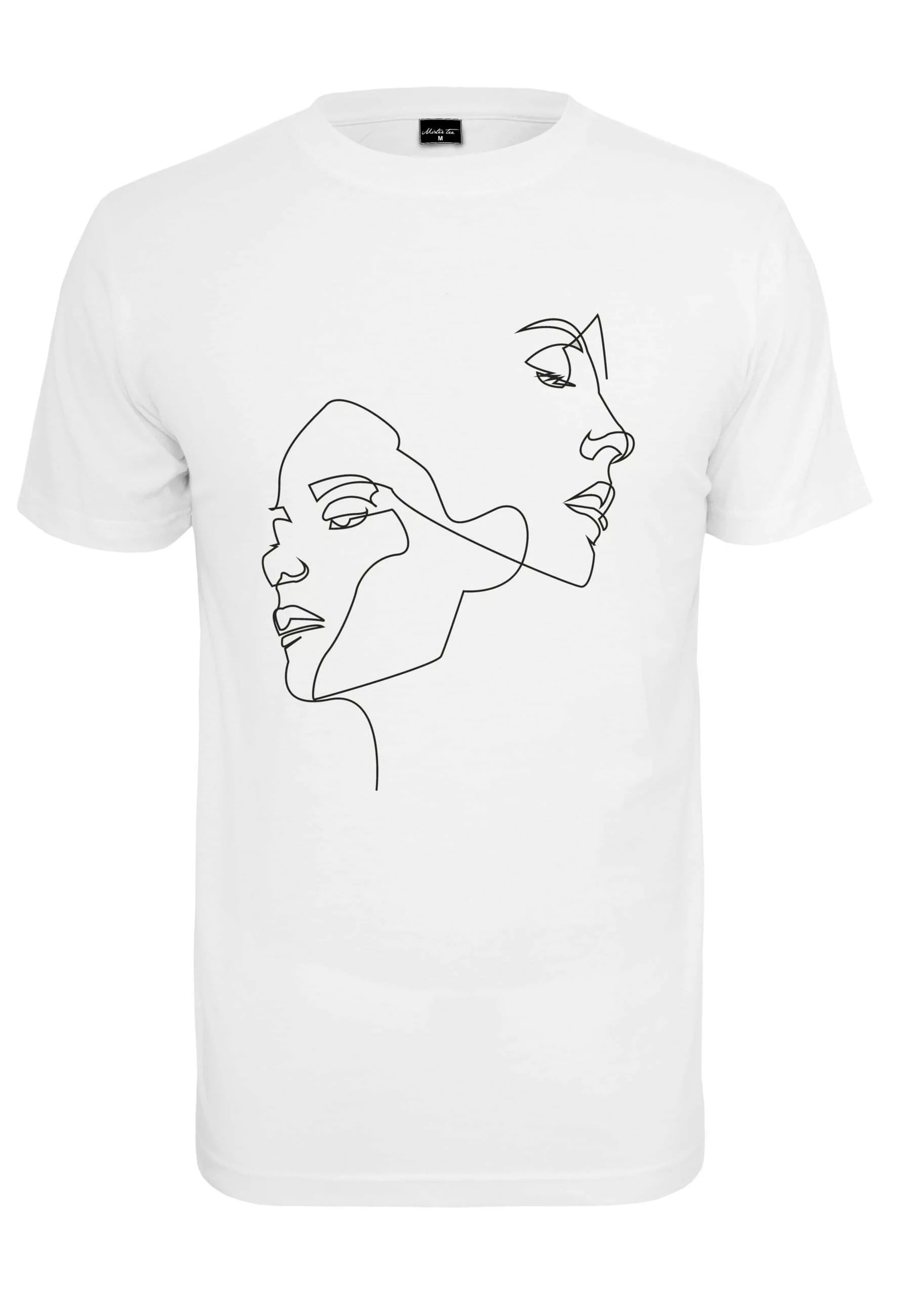 MisterTee Kurzarmshirt "MisterTee Damen Ladies One Line Tee", (1 tlg.) günstig online kaufen