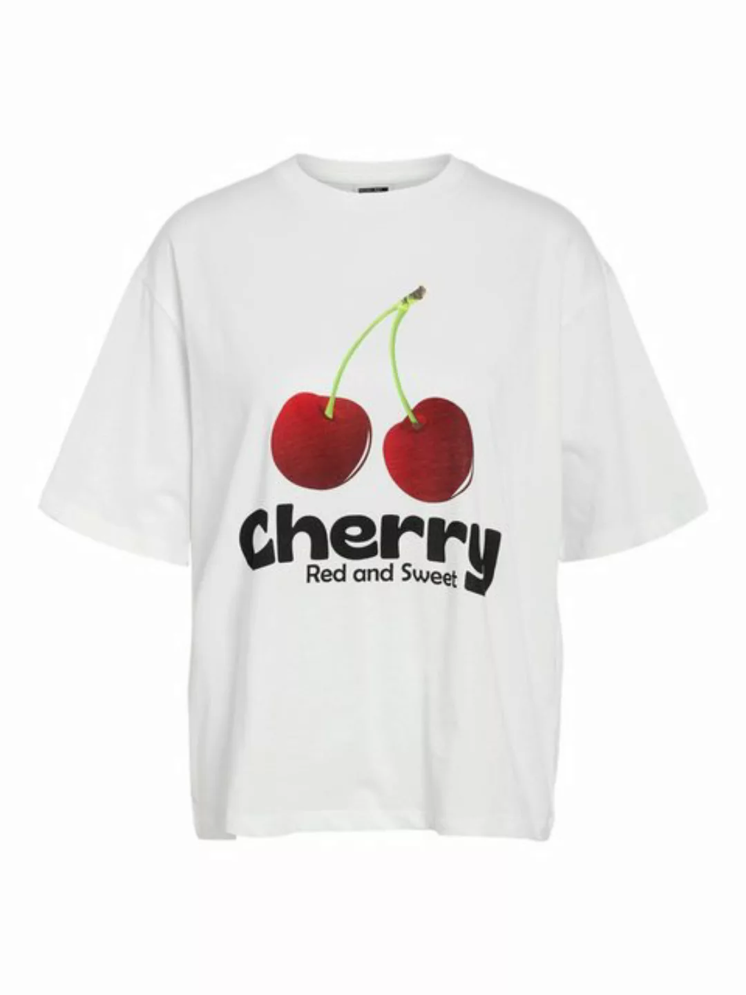 Noisy may T-Shirt MILLIE CHERRY (1-tlg) Plain/ohne Details günstig online kaufen