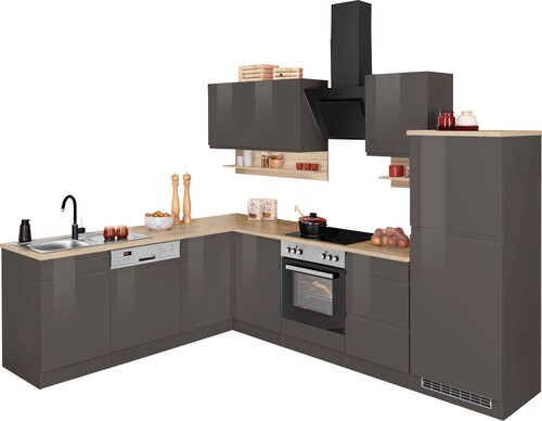 KOCHSTATION Winkelküche "KS-Virginia", Stellbreite 220/280 cm, wahlweise mi günstig online kaufen