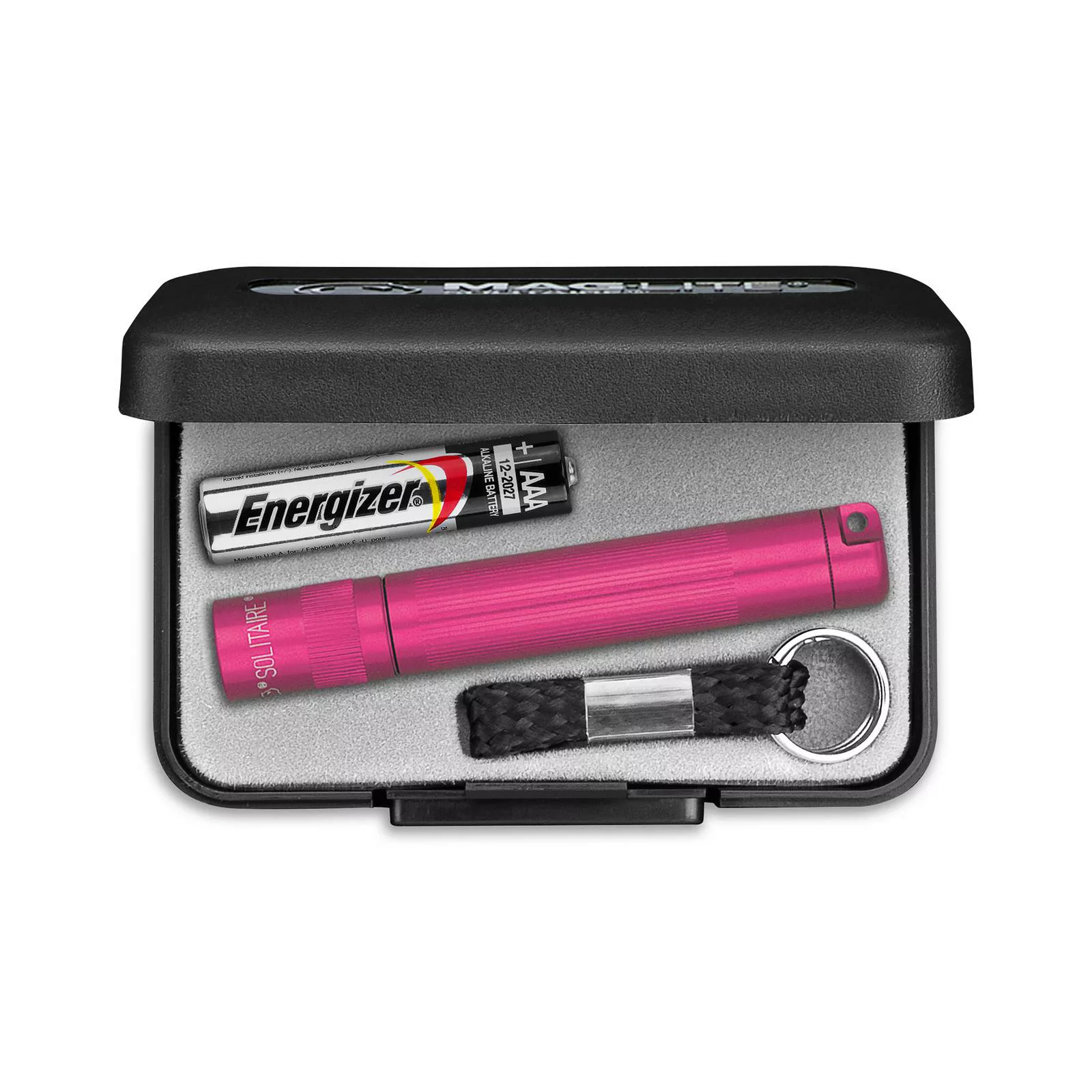 Maglite Xenon-Taschenlampe Solitaire 1-Cell AAA, Box, pink günstig online kaufen