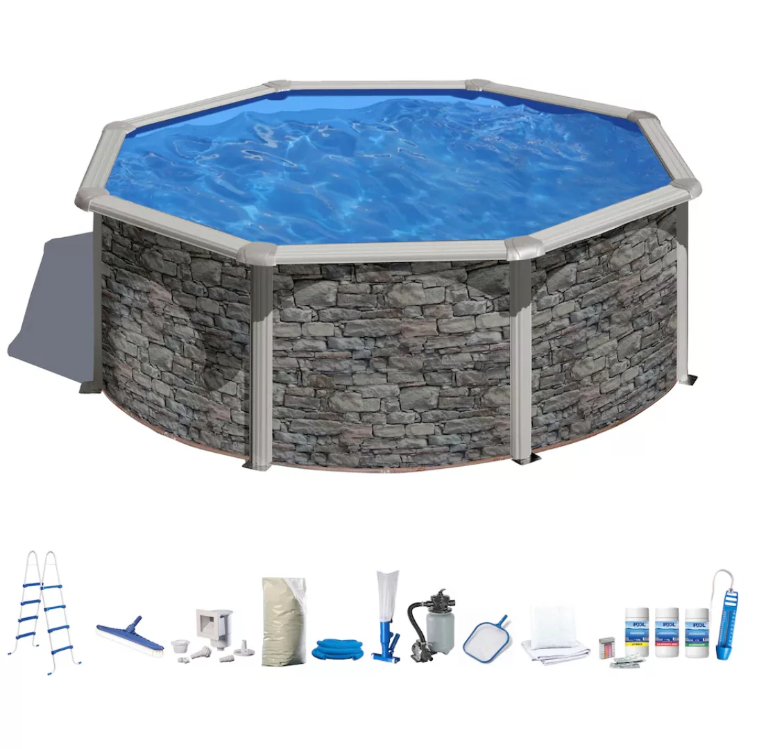 my POOL BWT Rundpool, (Set), 10-tlg., ØxH: 350x132 cm günstig online kaufen