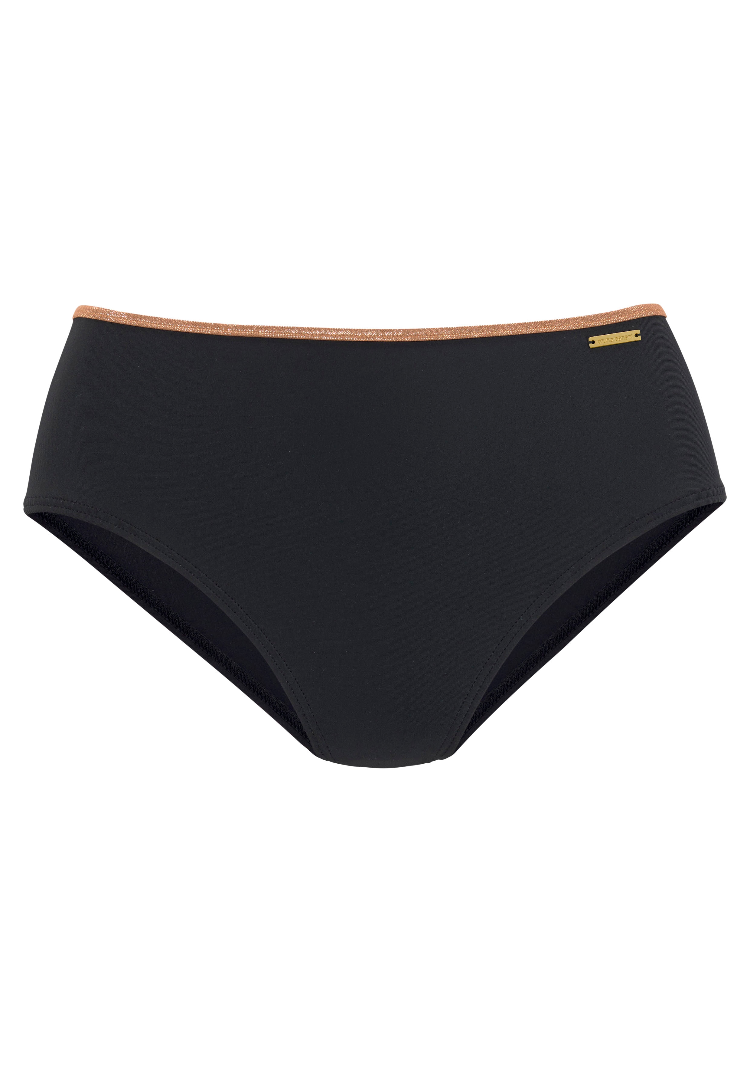 Bruno Banani Bikini-Hose "Milano", mit kupferfarberner Paspel günstig online kaufen