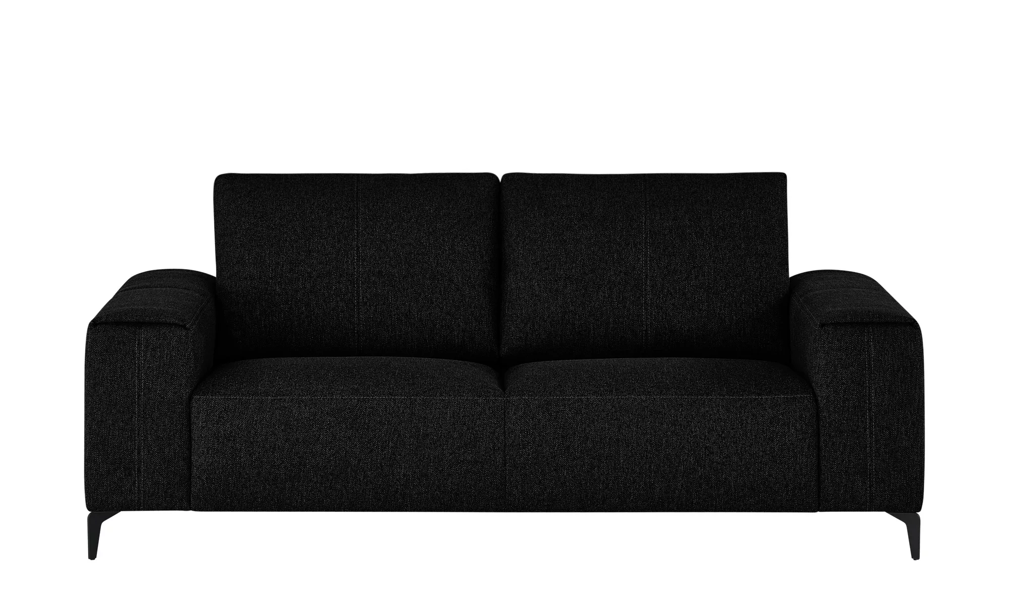 smart Sofa - schwarz - 202 cm - 90 cm - 91 cm - Polstermöbel > Sofas > 2-Si günstig online kaufen
