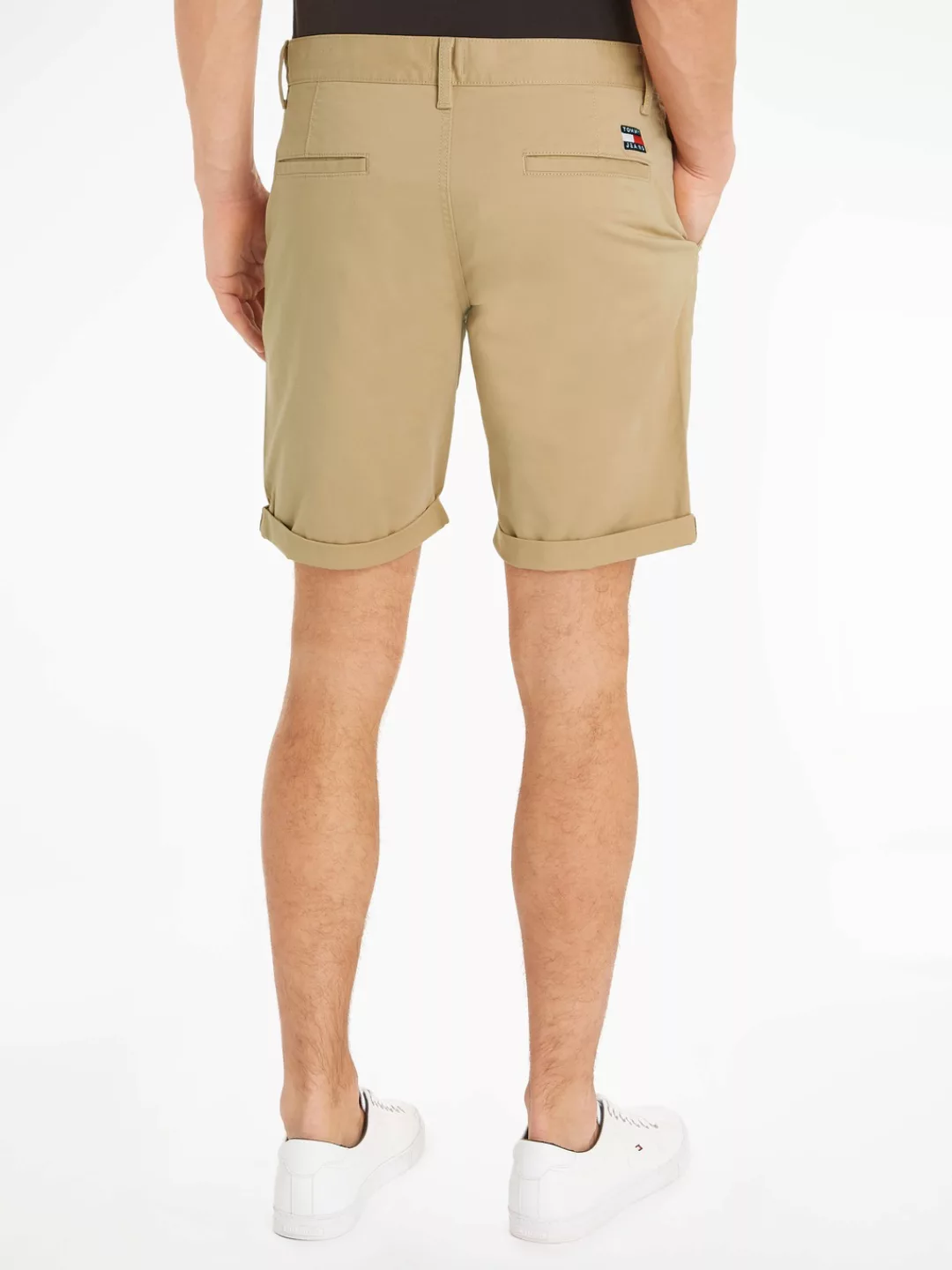 Tommy Jeans Chinoshorts TJM SCANTON SHORT Markenstickerei günstig online kaufen