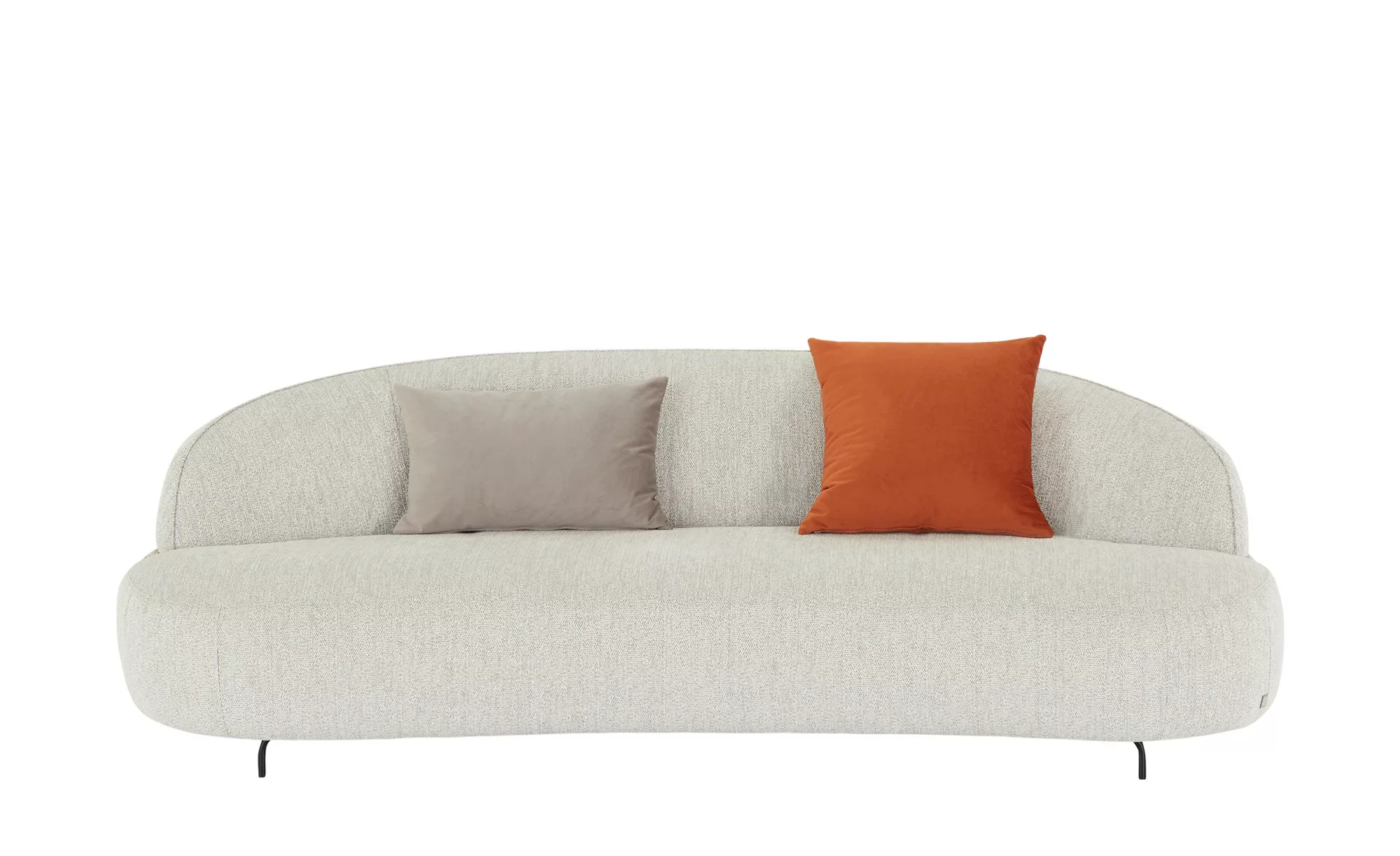 SOHO Sofa, 3-sitzig  Ariane ¦ grau ¦ Maße (cm): B: 224 H: 80 T: 106 Aktuell günstig online kaufen