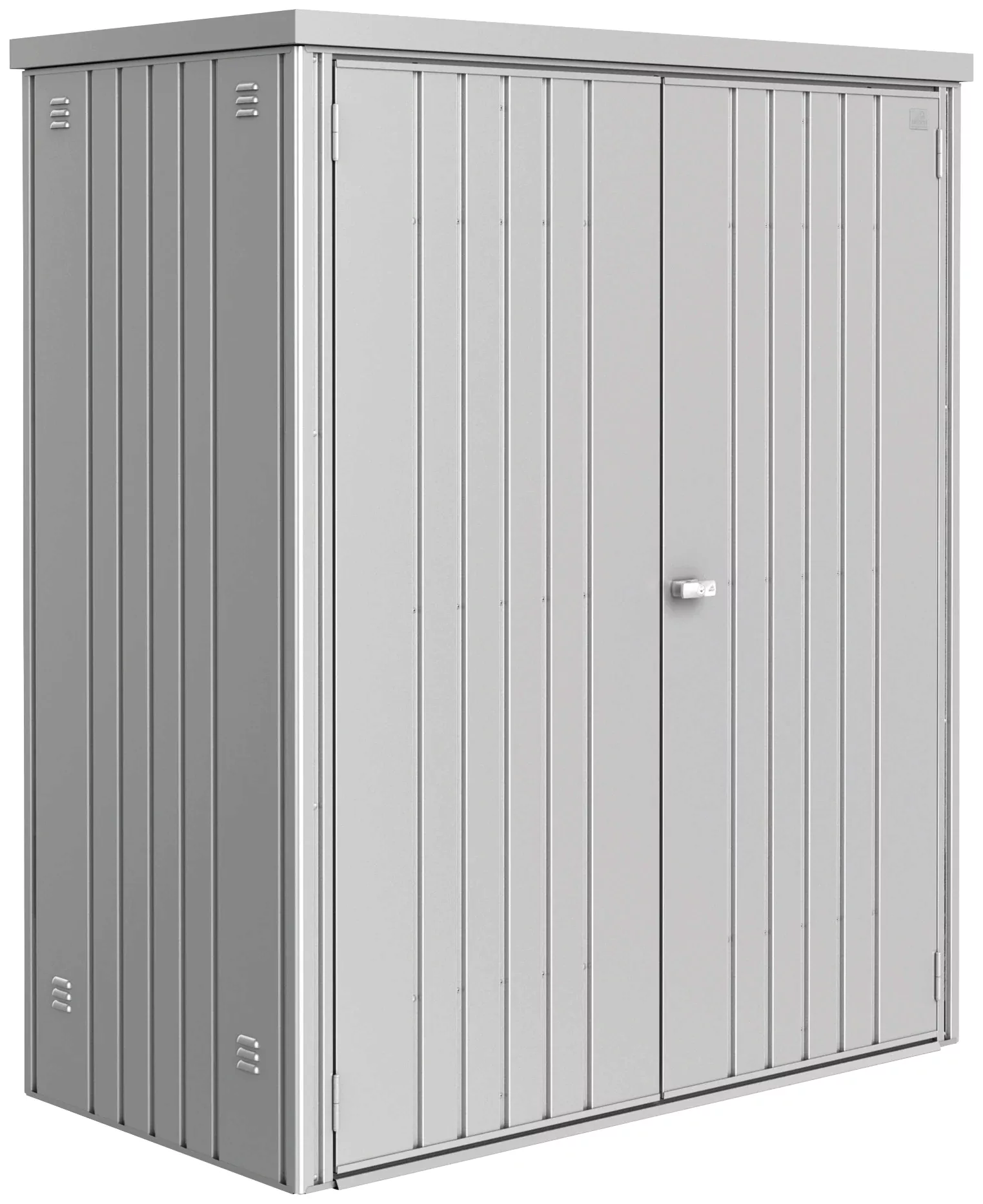 Biohort Geräteschrank Gr. 150 Silber-Metallic B x T:  155 cm x 83 cm günstig online kaufen