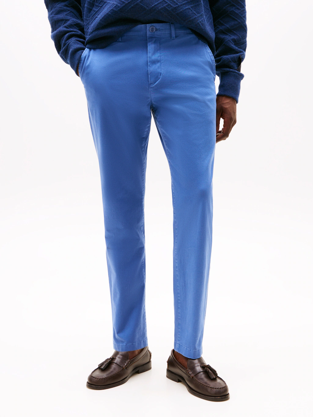 Tommy Hilfiger Chinohose "CORE HARLEM ESSENTIAL", Tapered Leg, Basic, schli günstig online kaufen