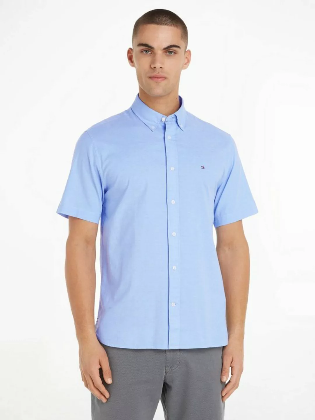 Tommy Hilfiger Kurzarmhemd 1985 FLEX OXFORD RF SHIRT günstig online kaufen