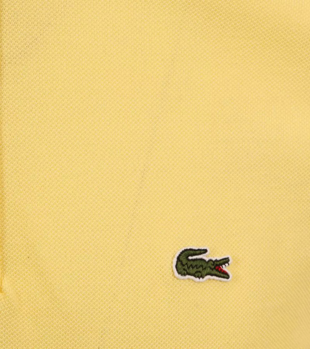 Lacoste Piqué Poloshirt Gelb - Größe XL günstig online kaufen