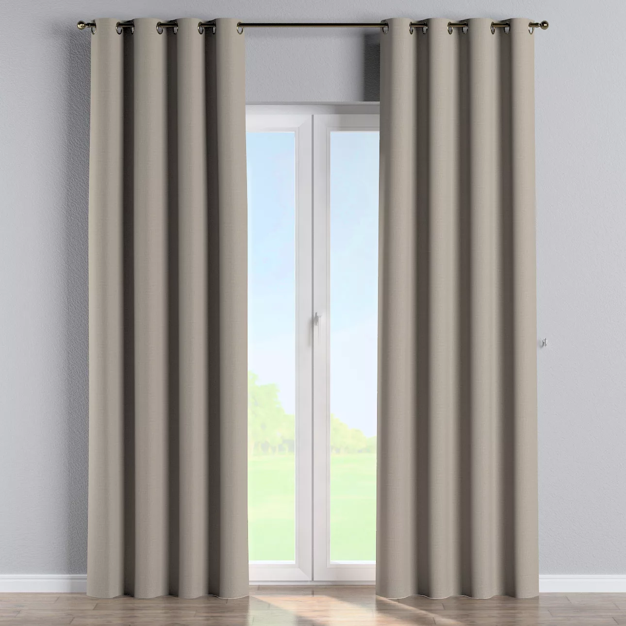 Ösenschal, beige, Dimout 300 cm (269-11) günstig online kaufen