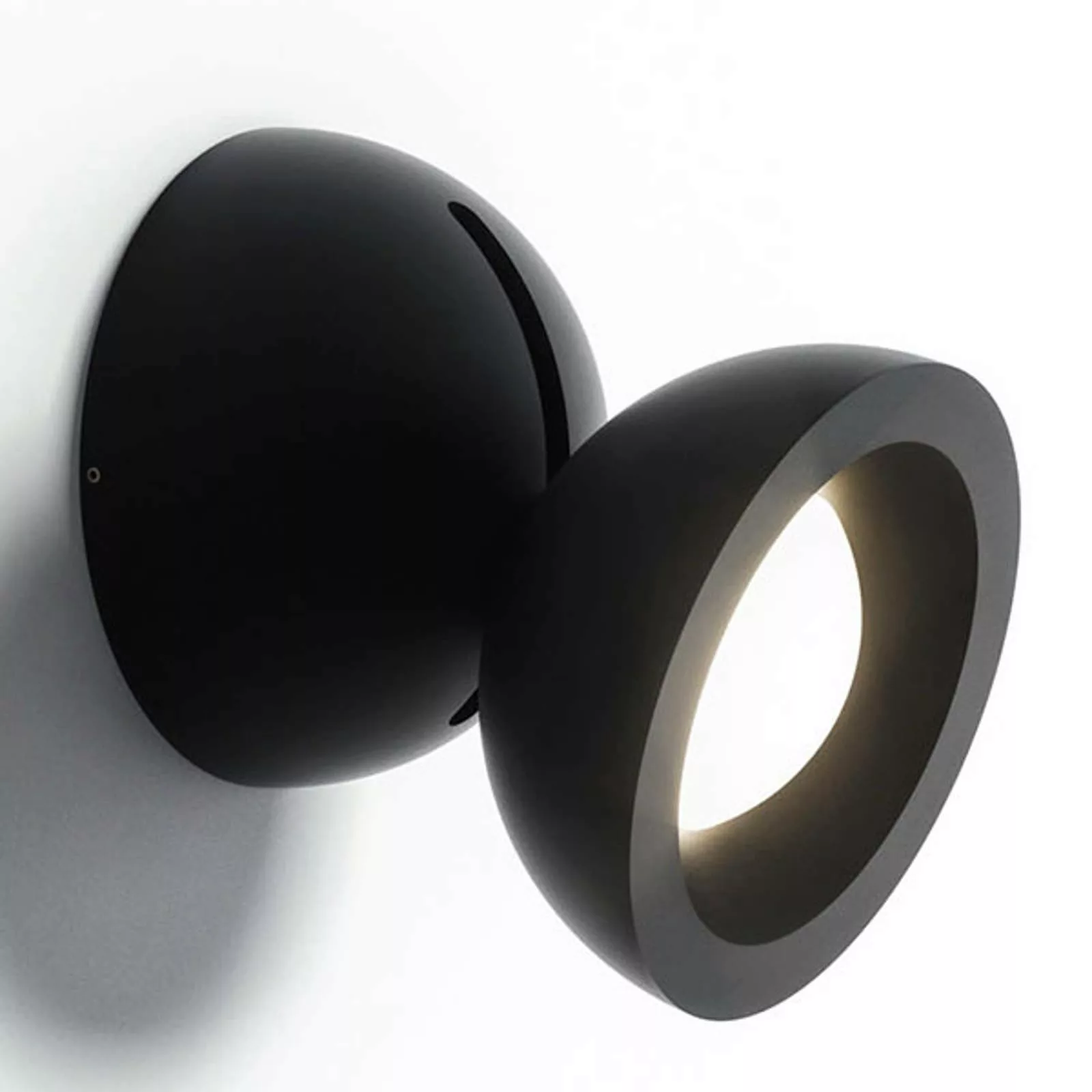 Axolight DoDot LED-Wandleuchte, schwarz 15° günstig online kaufen