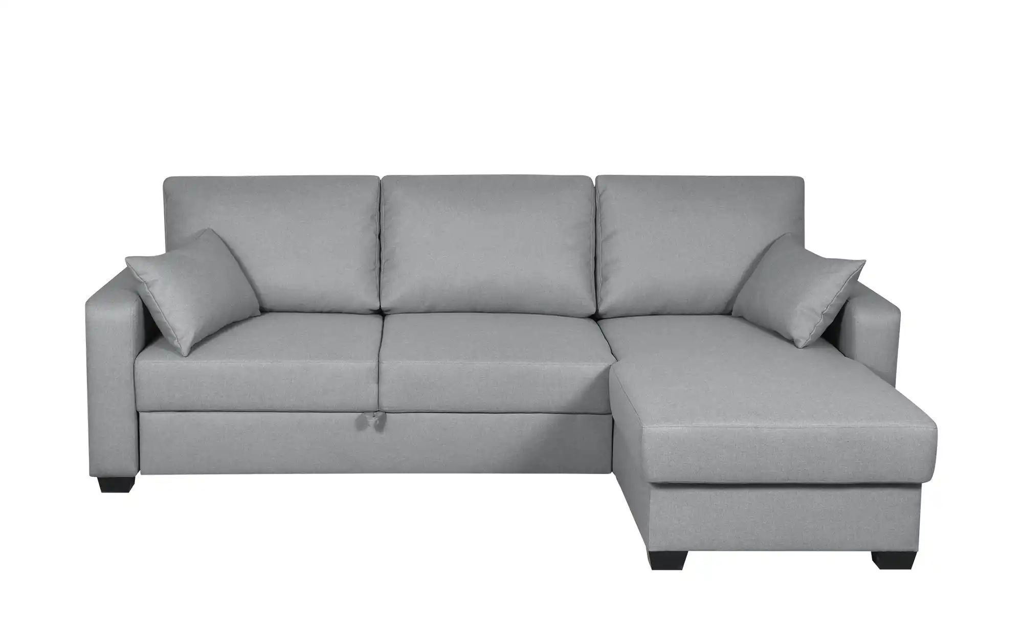 Ecksofa mit Schlaffunktion Asti ¦ grau ¦ Maße (cm): B: 241 H: 86 T: 162 Pol günstig online kaufen