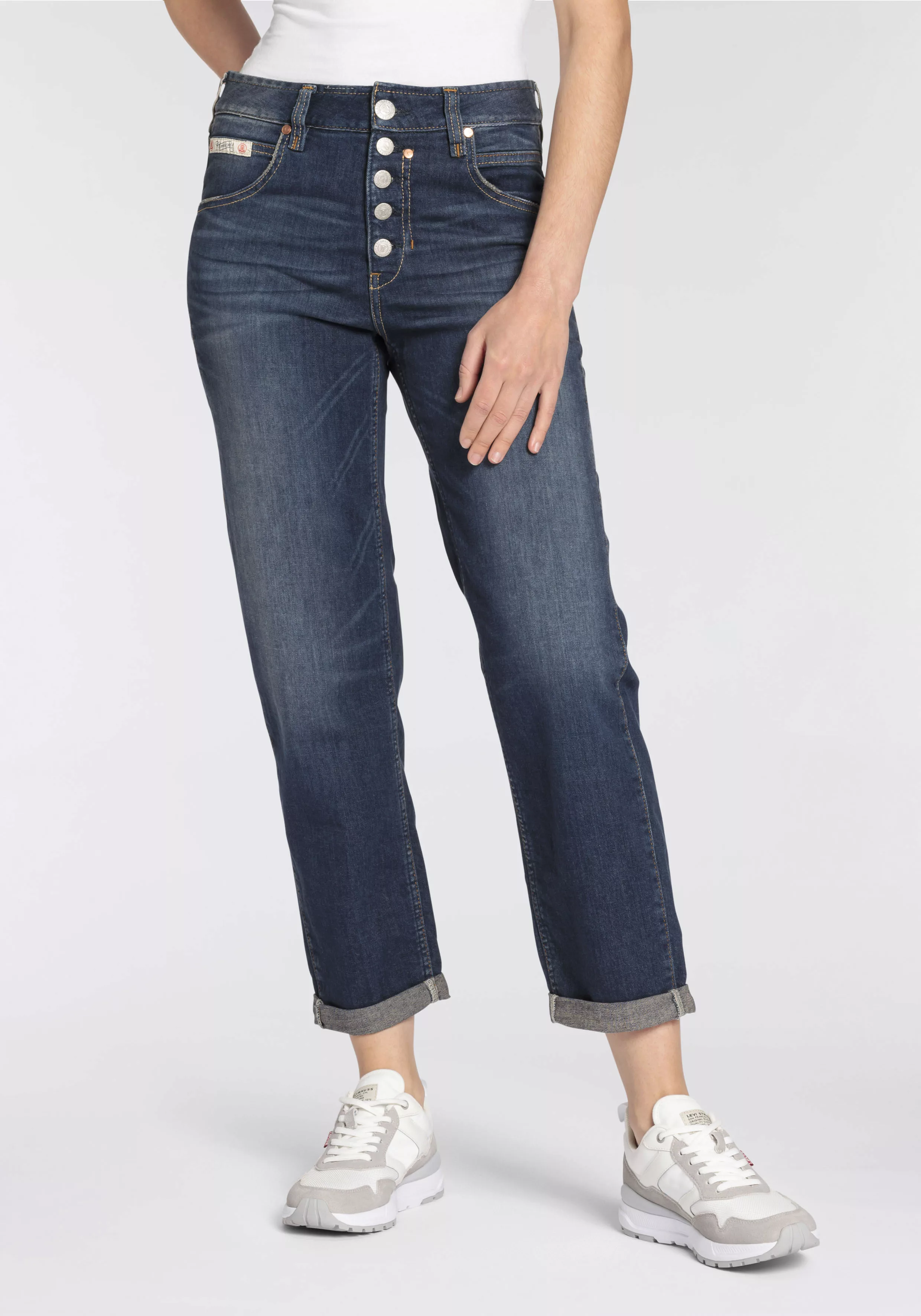 Herrlicher High-waist-Jeans Touch B Hi Tap Organic Denim günstig online kaufen