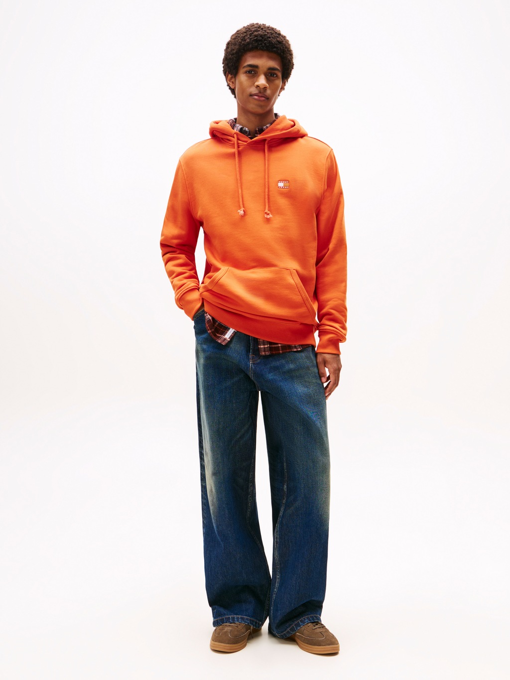 Tommy Jeans Hoodie "TJM REG BADGE HOODIE EXT", Mit Rundhalsausschnitt günstig online kaufen