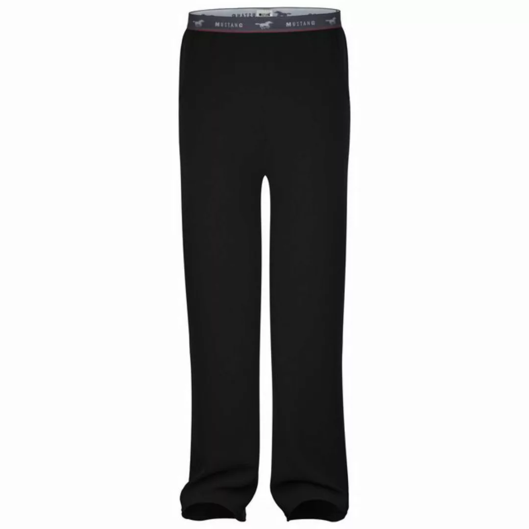 MUSTANG Loungepants Long Pants Lounge Hose Trousers Freizeithose roter Kont günstig online kaufen