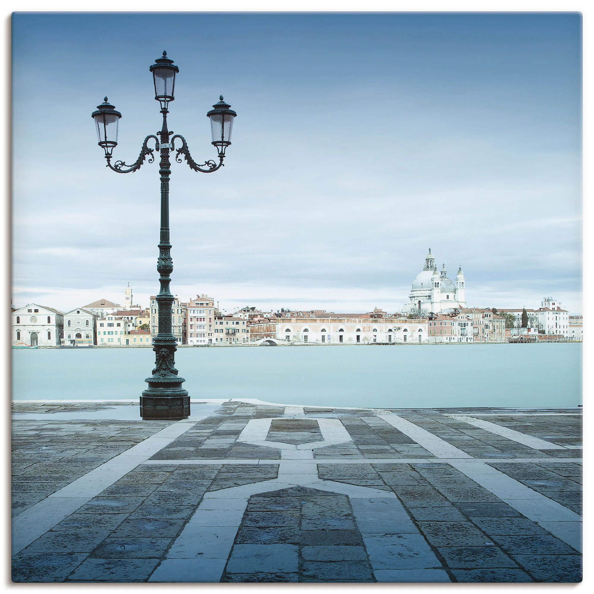 Artland Leinwandbild "Promenade Redentore", Italien, (1 St.), auf Keilrahme günstig online kaufen