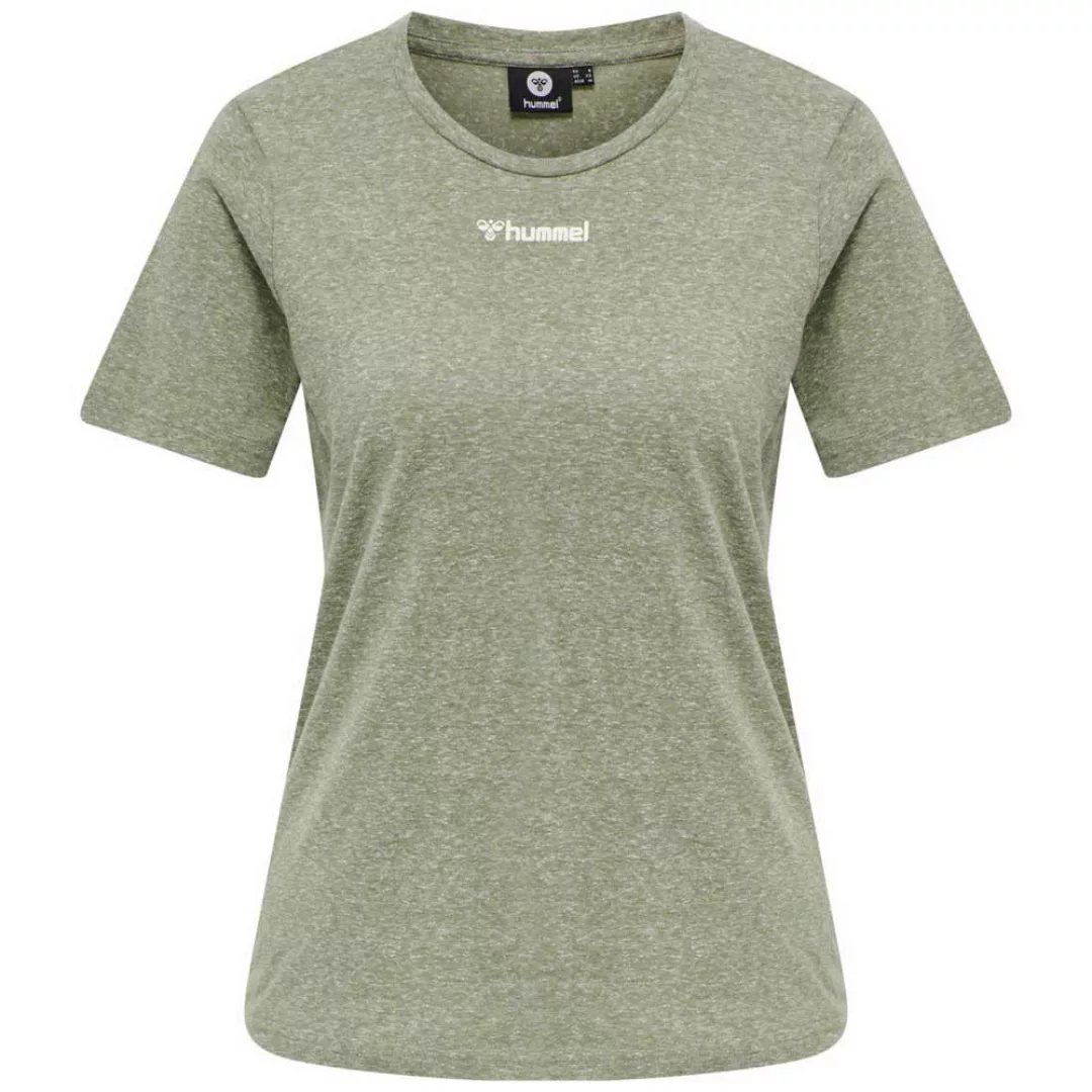 Hummel Zandra Kurzärmeliges T-shirt M Vetiver Melange günstig online kaufen