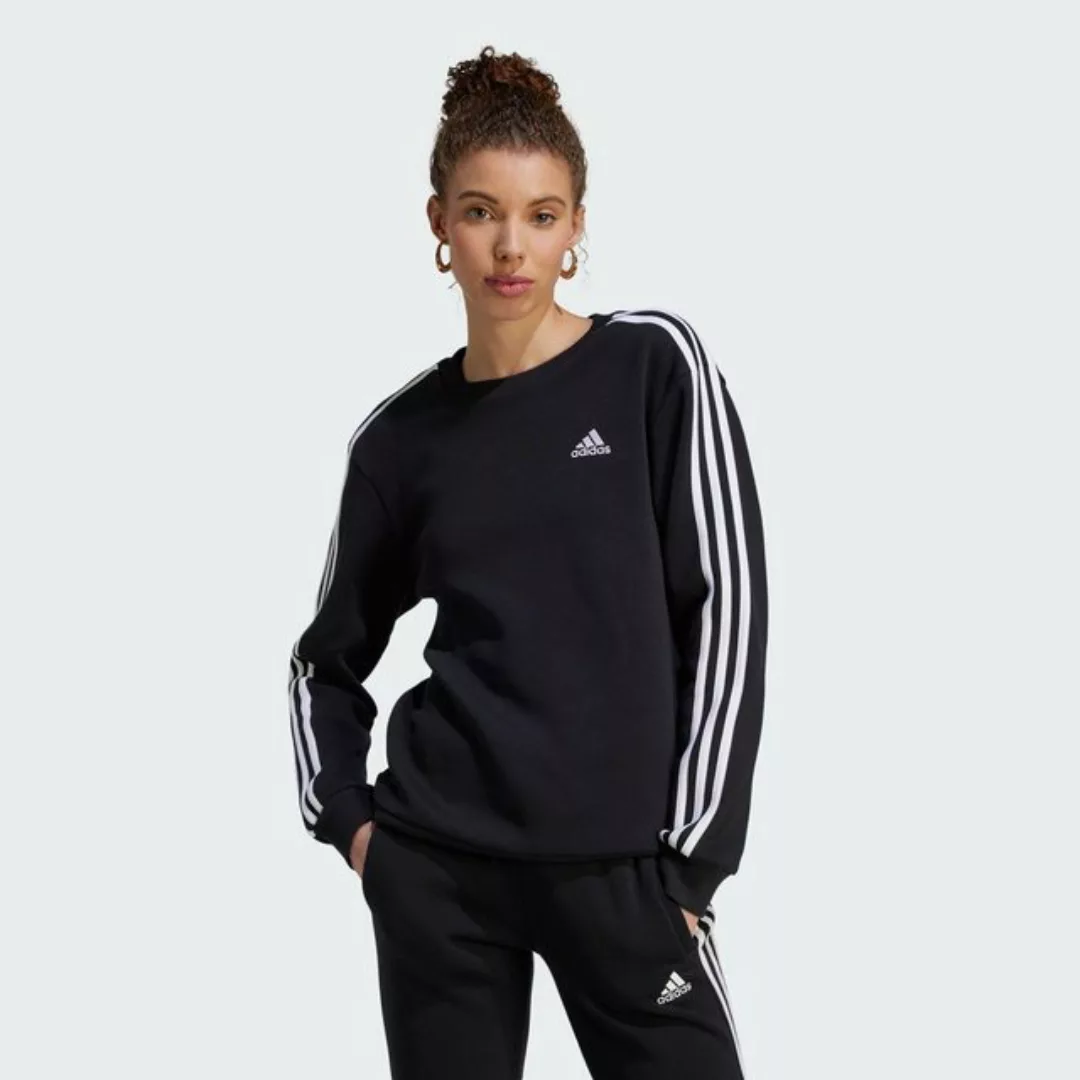 adidas Sportswear Langarmshirt ESSENTIALS 3-STREIFEN SWEATSHIRT günstig online kaufen